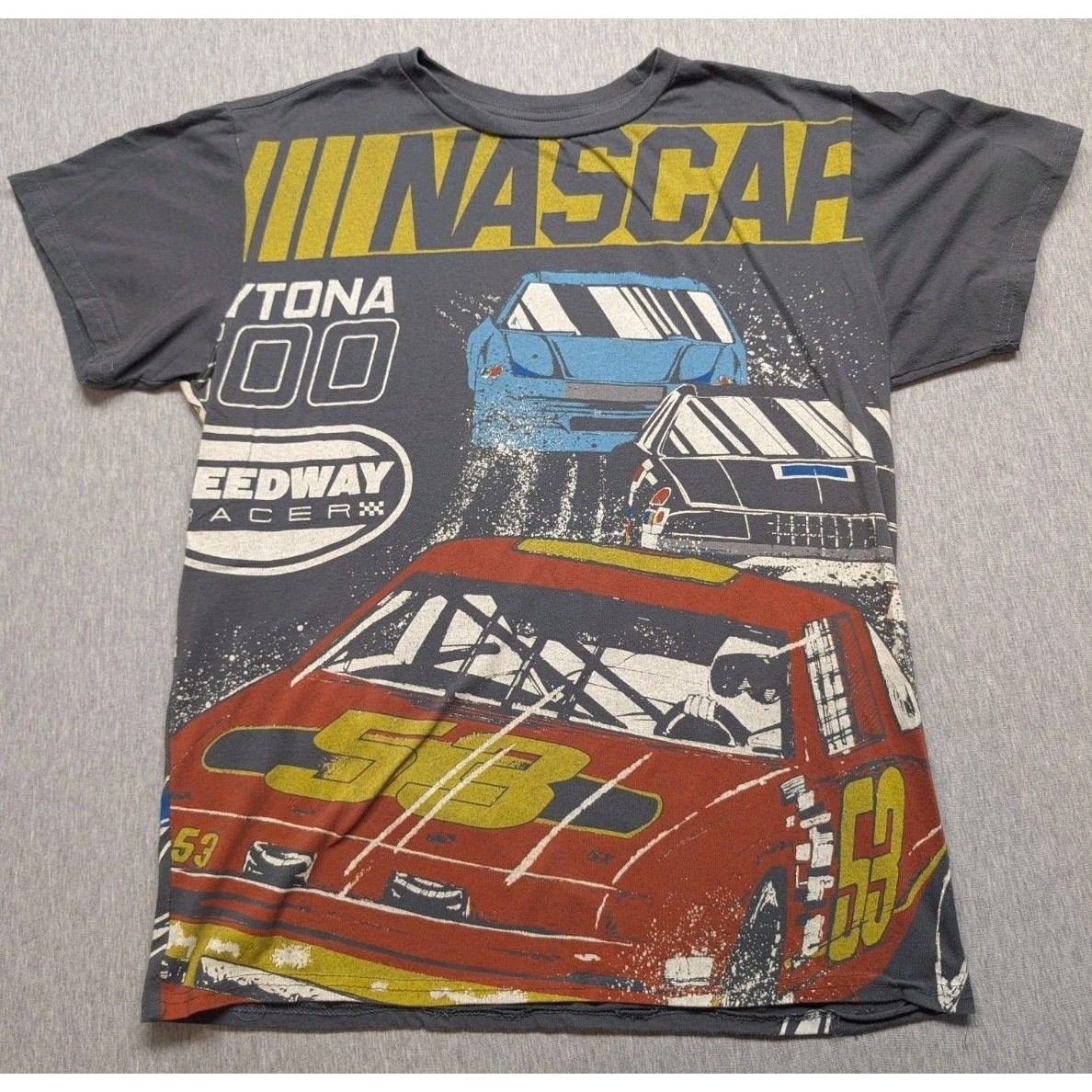 Nascar Daytona 500 TShirt Mens Size L Large Graphic Racing Tee Speedway